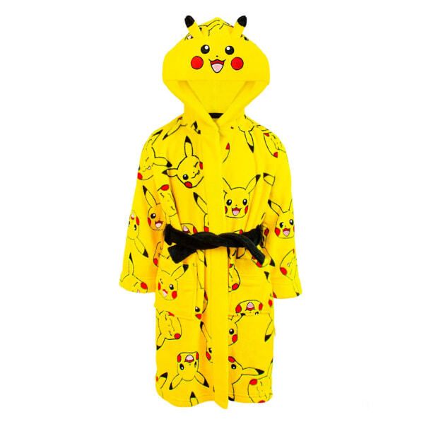 Pokemon Kids Pikachu Front Pocket Robe (5-6 Years)