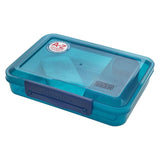 Polar Gear Clic-tite Personalise A-Z Stickers Trio Lunch Box 1.1L Blue