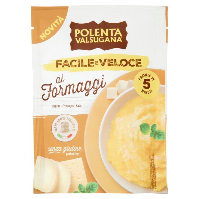Polenta Valsugana Quick&amp;amp;Easy with Cheese   80g