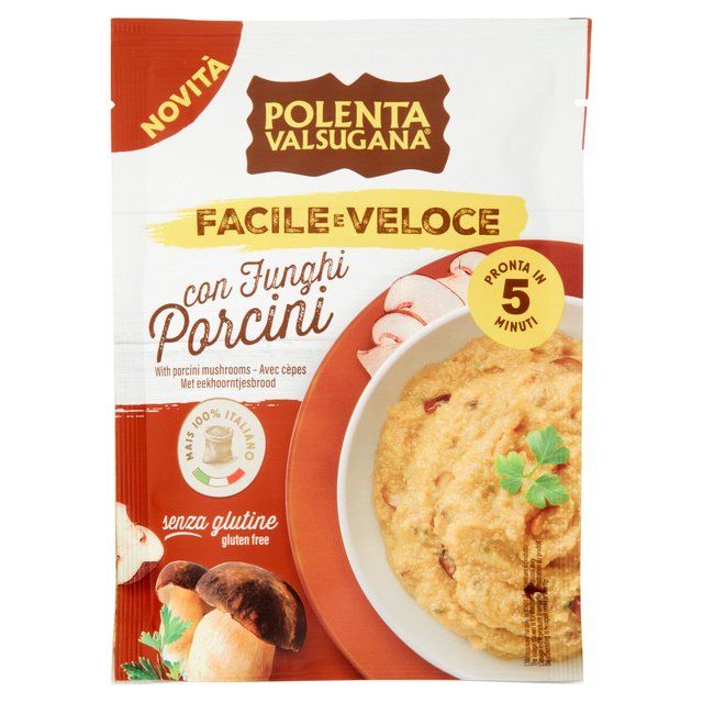 Polenta Valsugana Quick&amp;amp;Easy with Porcini Mushrooms   80g