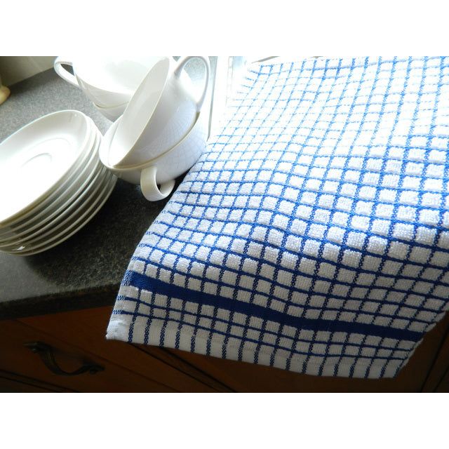 Poli-dri Cotton Tea Towel Blue 70cm