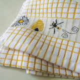 Poli-dri Jacquard  Honey Bees Tea Towel