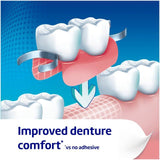 Poligrip Denture Adhesive Fixative Cream Flavour Free All-Day Hold   40g