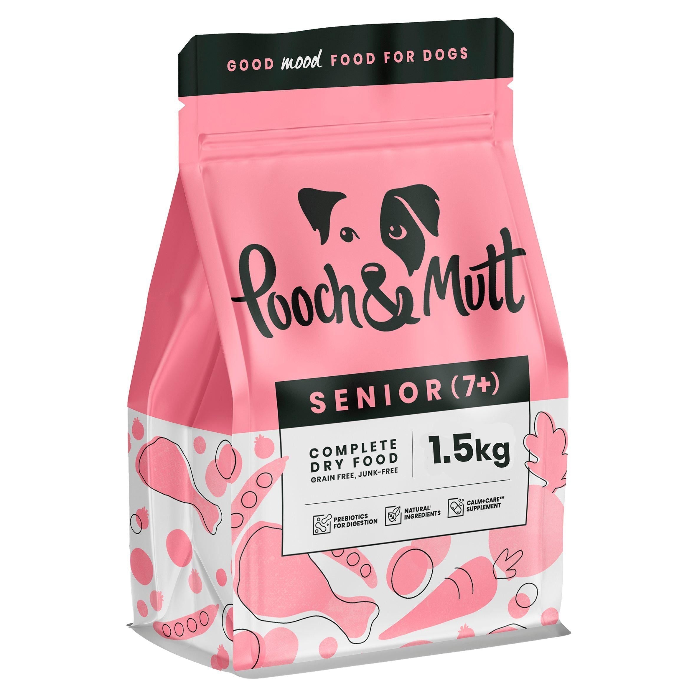 Pooch &amp;amp; Mutt Senior Complete Dry Food 7+ 1.5kg
