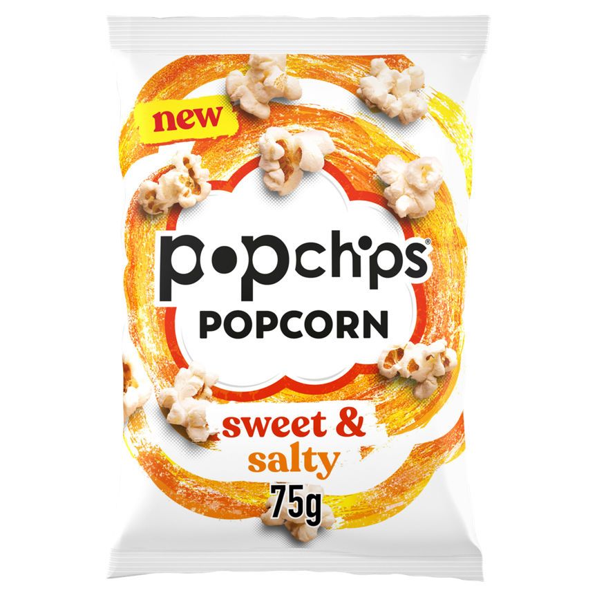 Popchips Popcorn Sweet &amp;amp; Salty Flavour 75g
