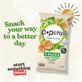 popchips Sour Cream &amp;amp; Onion Multipack Crisps   5 per pack