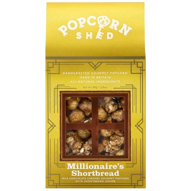 Popcorn Shed Millionaire's Shortbread Gourmet Popcorn   80g