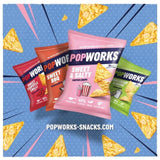 Popworks Sweet BBQ Popped Crisps Sharing Bag   85g