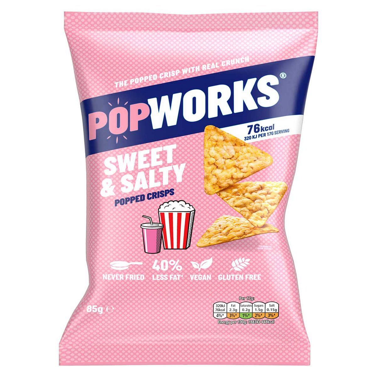 Popworks Sweet &amp;amp; Salty - 85g