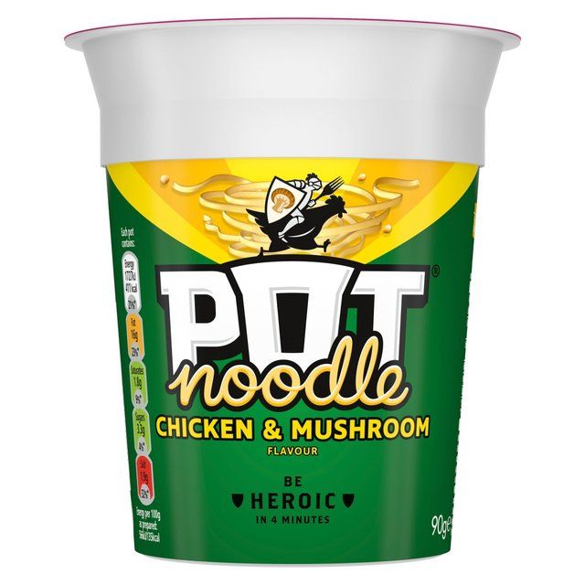 Pot Noodle Chicken &amp;amp; Mushroom   90g