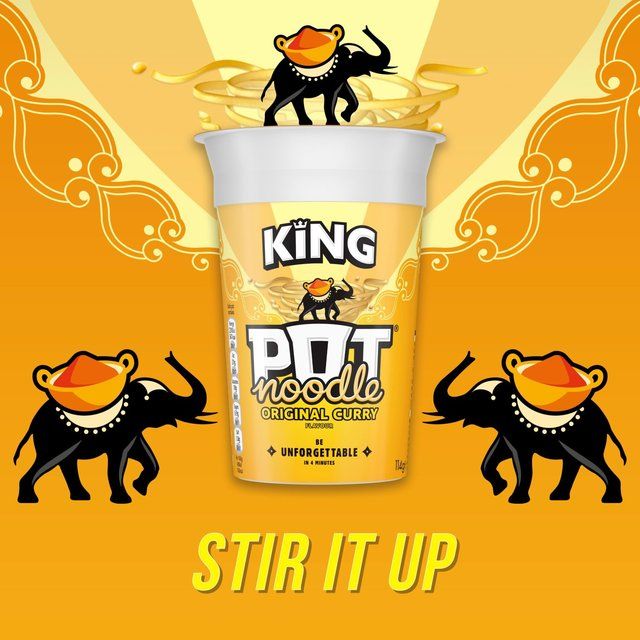 Pot Noodle King Original Curry   114g