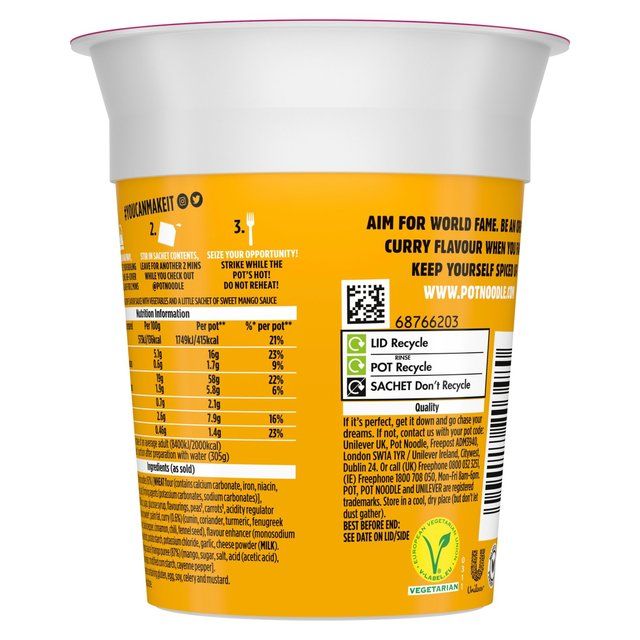 Pot Noodle Original Curry   90g