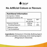 Potassium Supplements High Strength - 180 Vegan Electrolytes