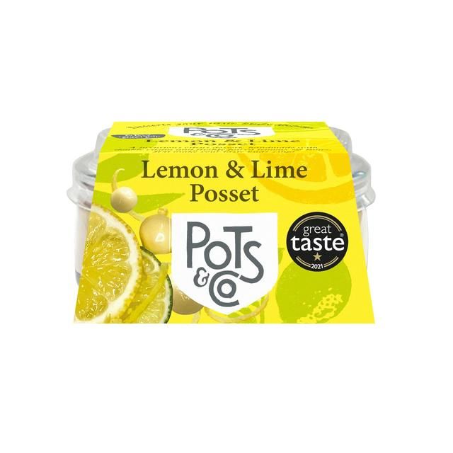 Pots &amp;amp; Co Lemon &amp;amp; Lime Posset Pot   91g