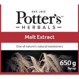 Potters Herbals Malt Extract Natural Sweetener Liquid    650g