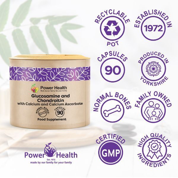 Power Health Glucosamine &amp;amp; Chondroitin Capsules - 90s