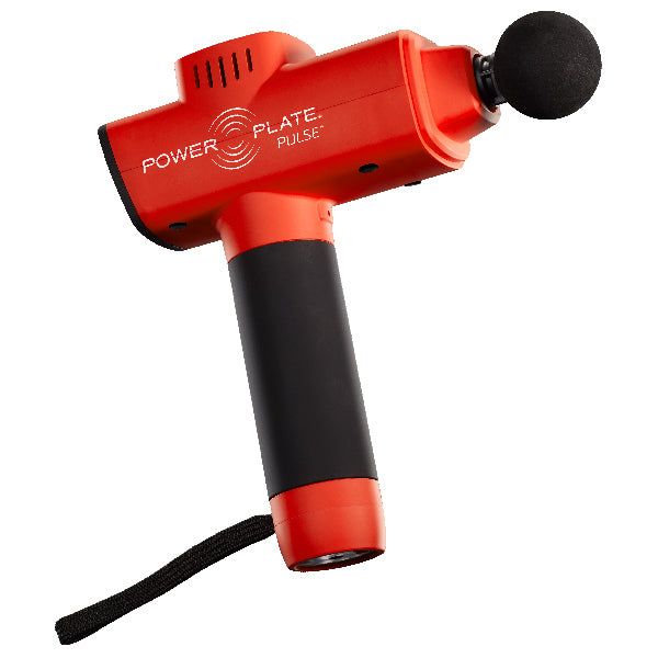 Power Plate Pulse Massage Gun (matte  black) Matte Red