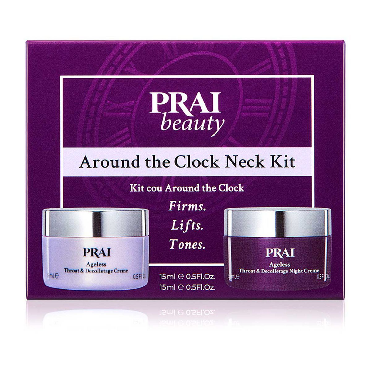 Prai Ageless Around the Clock Neck Kit 15ml &amp;amp; 15ml