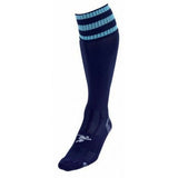 Precision Kids Pro Football Socks (12 -2) Navy/Sky Blue / 1EA