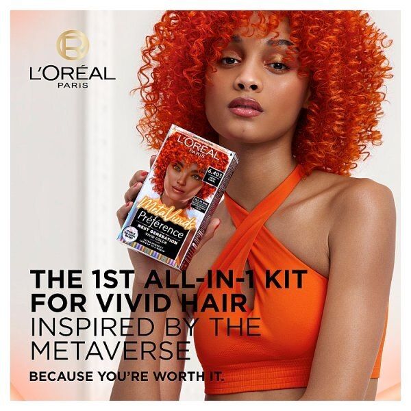 Preference Meta Vivids Semi-Permanent Colour Coral 6.403