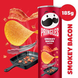 Pringles Smokey Bacon Flavour Sharing Crisps   185g