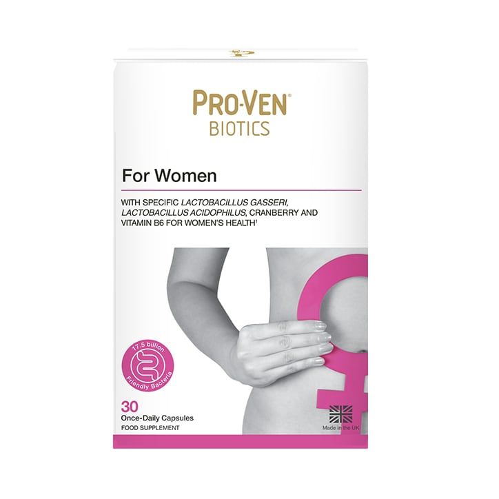 Pro-ven Biotics Women&amp;rsquo;s Lactobacillus With Cranberry 30 Capsules