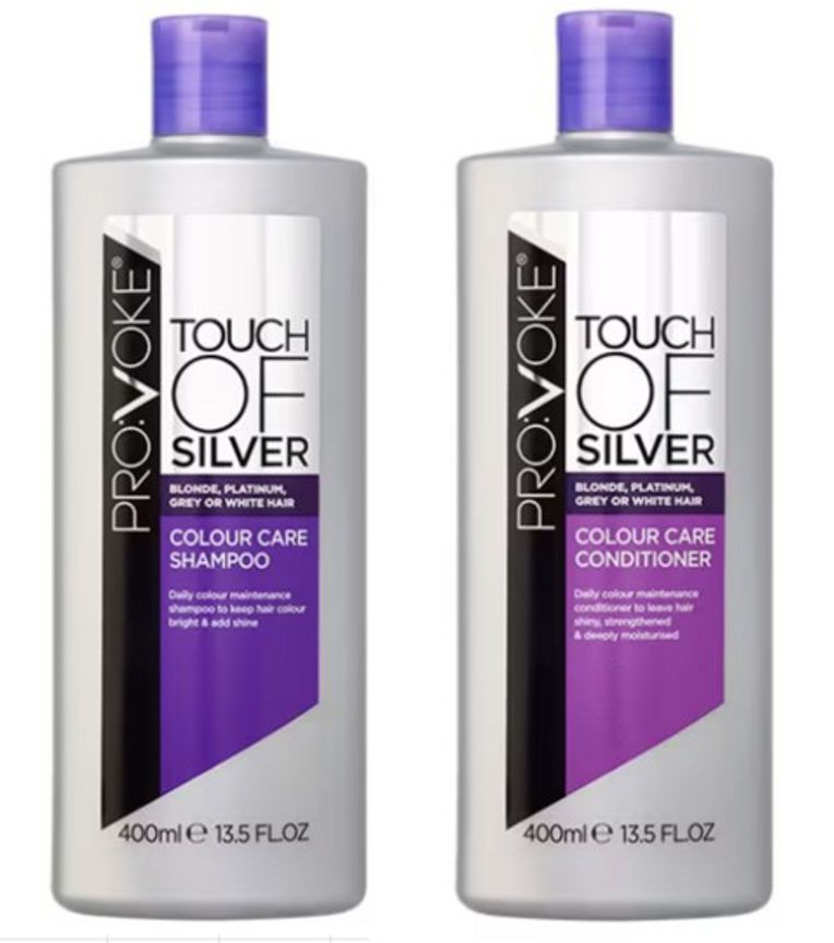 PRO:VOKE Touch Of Silver Colour Care Shampoo &amp;amp; Conditioner Bundle
