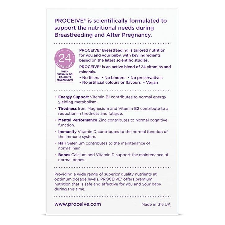 PROCEIVE&amp;reg; After Pregnancy Breastfeeding 60 Capsules