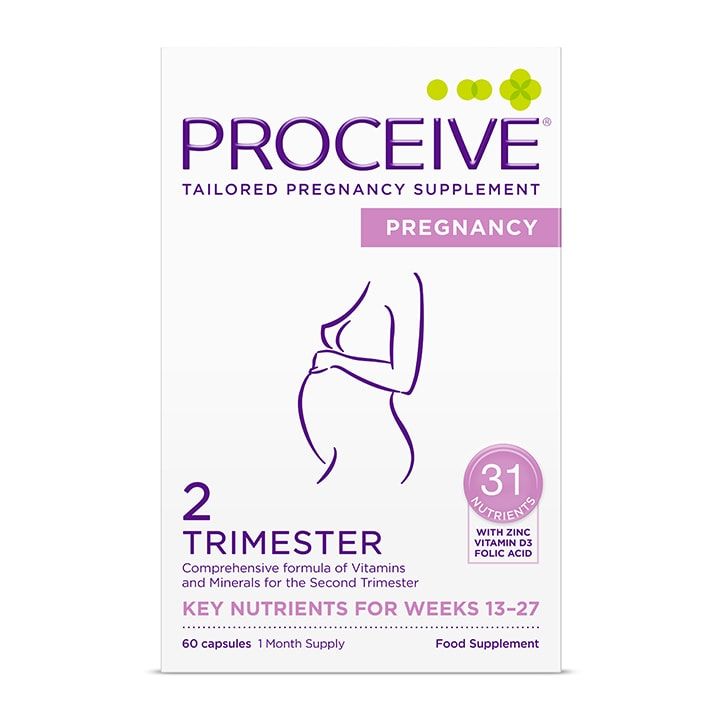 PROCEIVE&amp;reg; Pregnancy Trimester 2 60 Capsules
