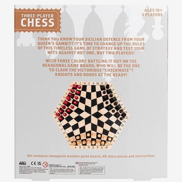 Professor Puzzle Three-Player Chess