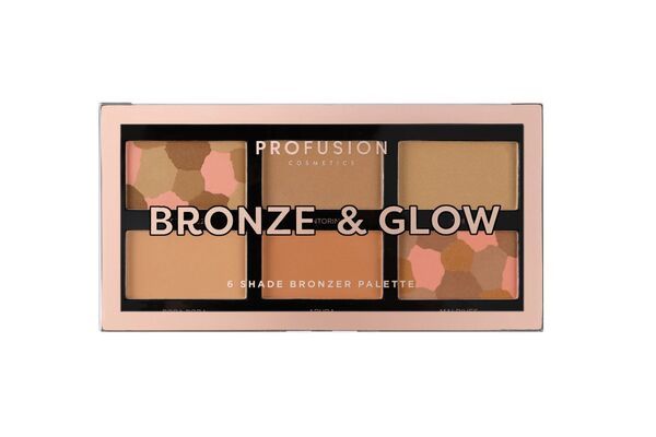 Profusion Cosmetics Bronze &amp;amp; Glow | 6 Shade Bronzer Palette