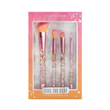 Profusion Cosmetics It's a Vibe | 4 PC Face &amp;amp; Eye Brush Set