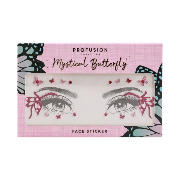 Profusion Cosmetics Mystical Butterfly Face Stickers