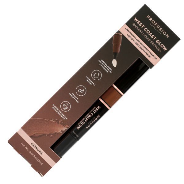 Profusion Cosmetics West Coast Glow Liquid Bronzer| La Jolla Catalina