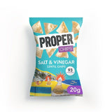Properchips Salt &amp;amp; Vinegar Lentil Chips   20g