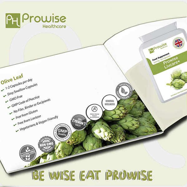 Prowise Livcare+ 500mg 60 Vegan Capsules
