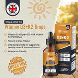 Prowise Vitamin D3 4000iu + K2 MK7 25&amp;micro;g I 30 ml Drops