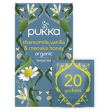 Pukka Chamomile, Vanilla &amp;amp; Manuka Honey 20 Organic Herbal Tea Bags