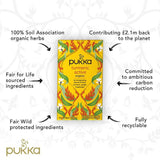 Pukka Organic Turmeric Active Tea 20 Tea Bags