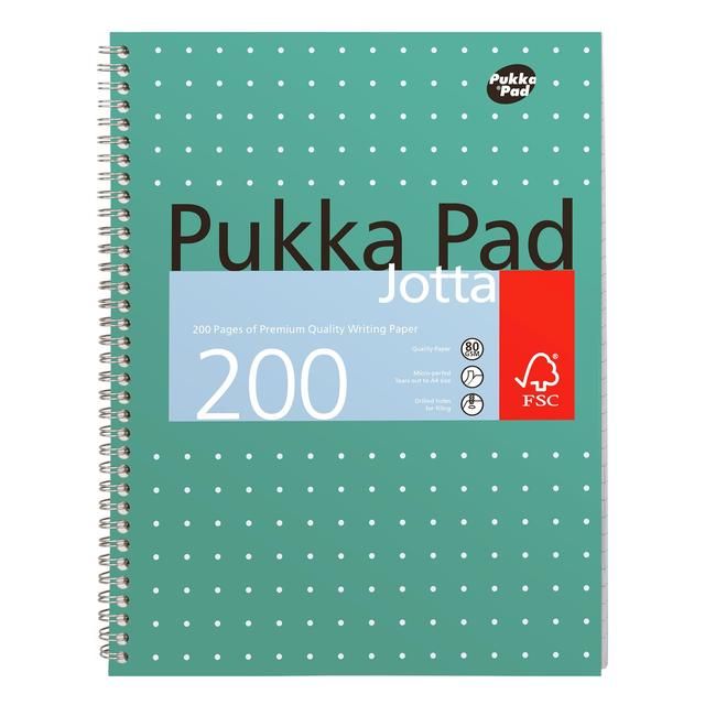 Pukka Pad A4 Metallic Jotta Pad