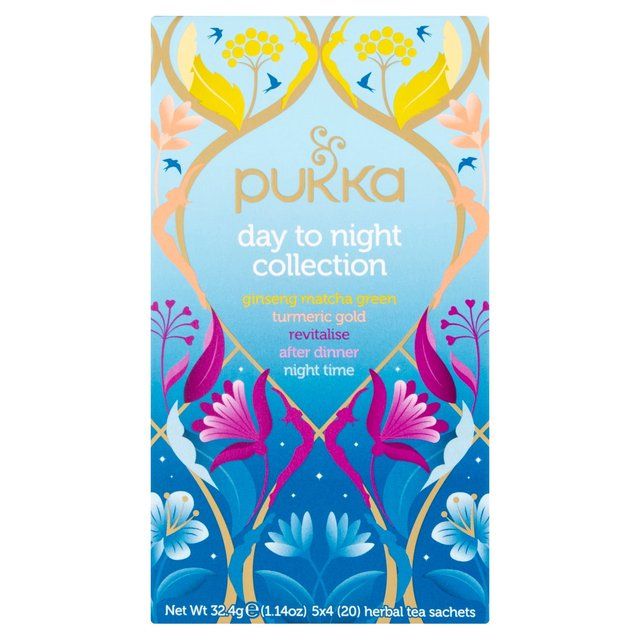 Pukka Tea Day to Night Collection   20 per pack