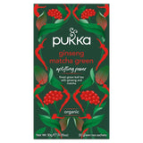 Pukka Tea Ginseng Matcha Green Tea Bags   20 per pack