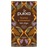 Pukka Tea Organic Licorice &amp;amp; Cinnamon Tea Bags   20 per pack