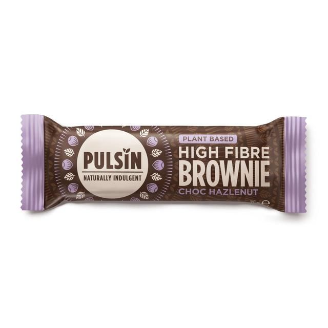 Pulsin Choc Hazelnut Vegan High Fibre Brownie Multipack   4 x 35g