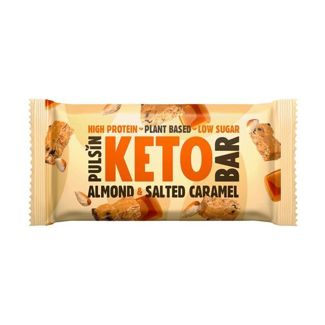 Pulsin Keto Bar Almond &amp;amp; Salted Caramel   50g