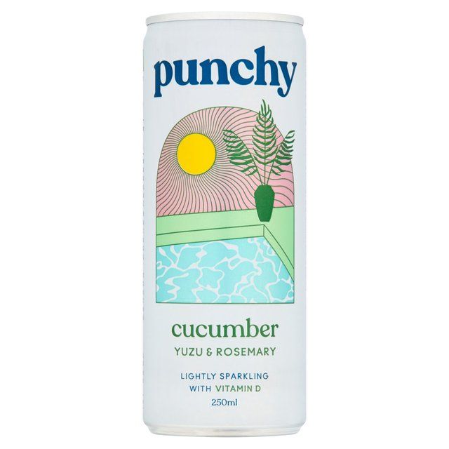 Punchy Cucumber Yuzu &amp;amp; Rosemary   250ml