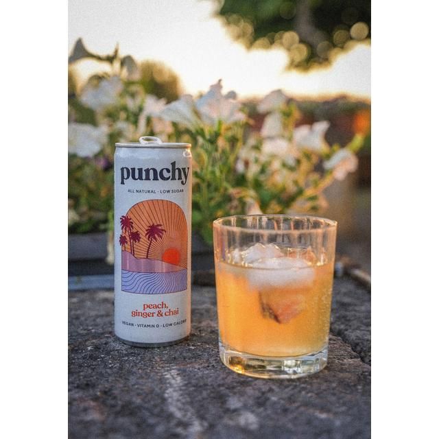 Punchy Peach Ginger &amp;amp; Chai   250ml