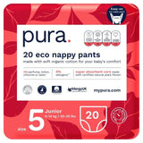 Pura High Performance Eco Nappy Pants Size 5 (9-14kg)   20 per pack