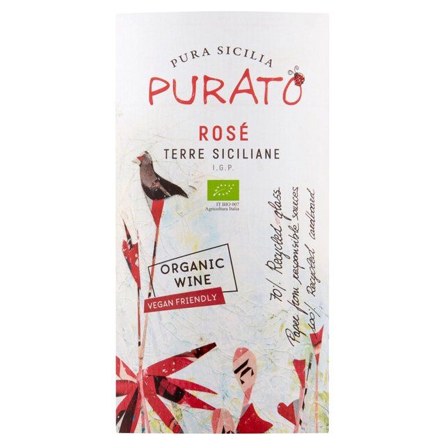 Purato Organic Rose Sicily   75cl