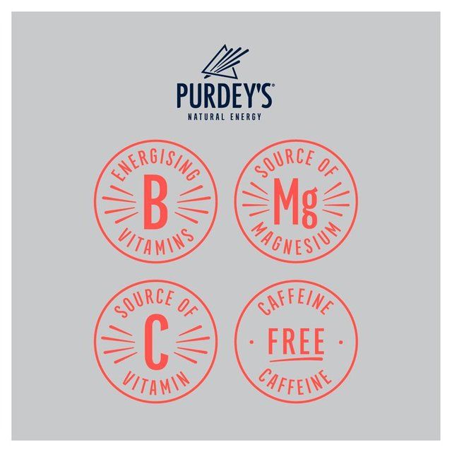 Purdey's Natural Energy Replenish Raspberry &amp;amp; Rose   330ml
